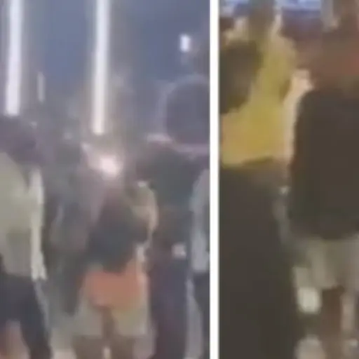 Captura de pantalla video Twitter.