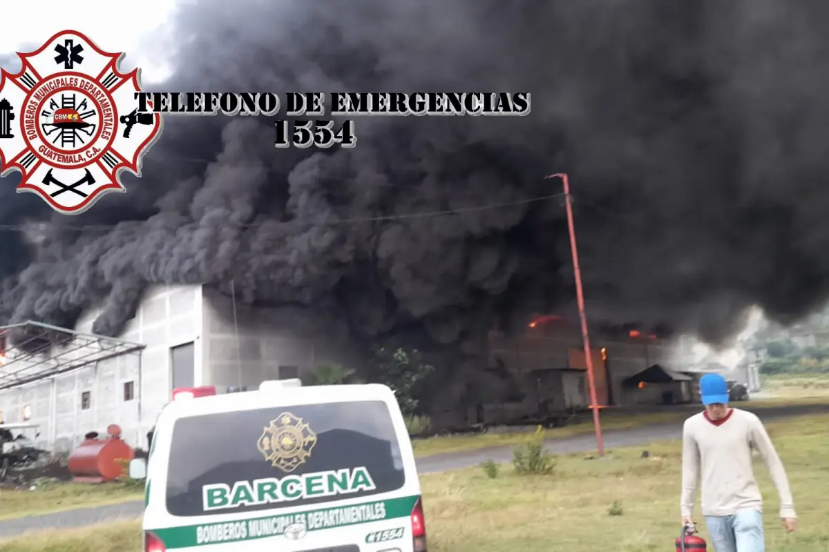 Foto: Bomberos Municipales Departamentales