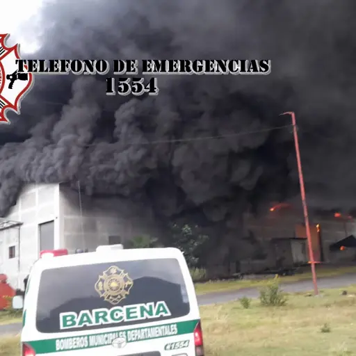 Foto: Bomberos Municipales Departamentales