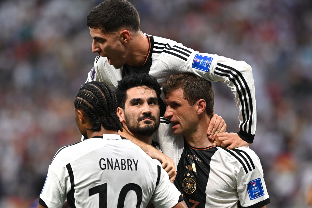 Celebración de Gündogan ante Japón | 