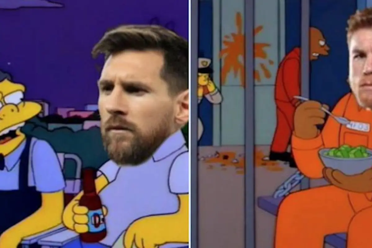 Los memes de la pelea entre Canelo Álvarez y Messi, 