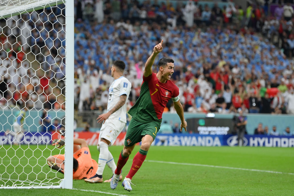 Anotación de Portugal ante Uruguay | 