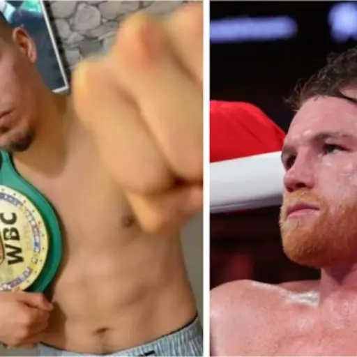 Boxeador argentino defiende a Messi y desafia a Canelo Alvarez ,