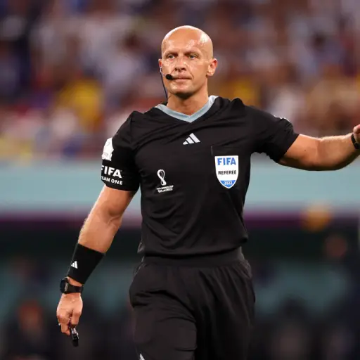 Szymon Marciniak fue el árbitro en la final del Mundial de Qatar - Getty Images