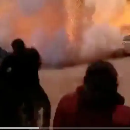 Captura de pantalla video Twitter. 