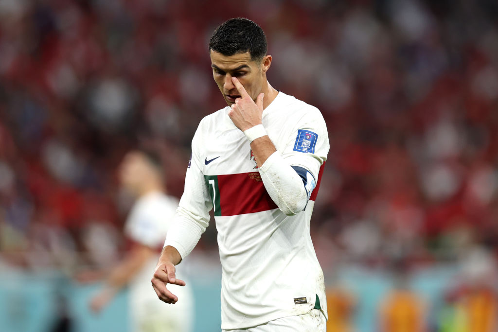 Las lágrimas de Cristiano Ronaldo tras la eliminación de Portugal | 