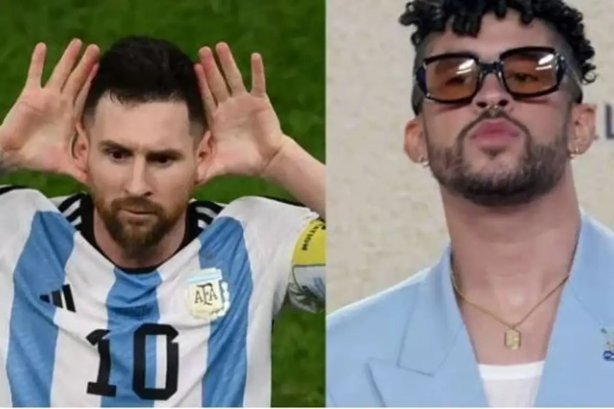 Bad Bunny Selección de Argentina Lionel Messi 2022, 