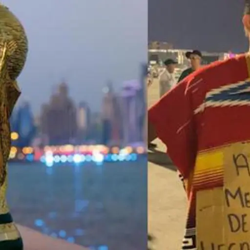 Aficionado uso los ahorros de su boda para ir al Mundial ,