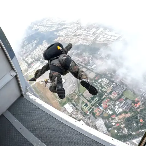 Show aéreo por los 101 años de la Fuerza Aérea Guatemalteca. / Foto: Ejército
