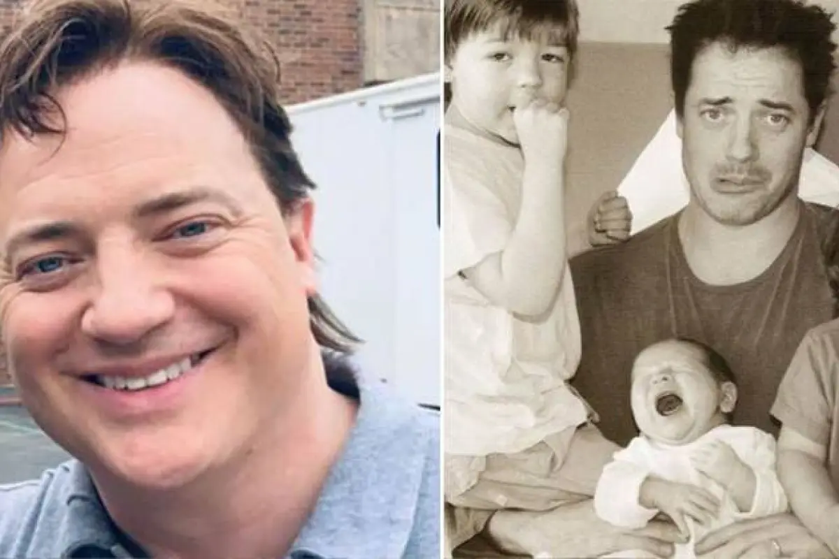 brendan fraser hijos, 