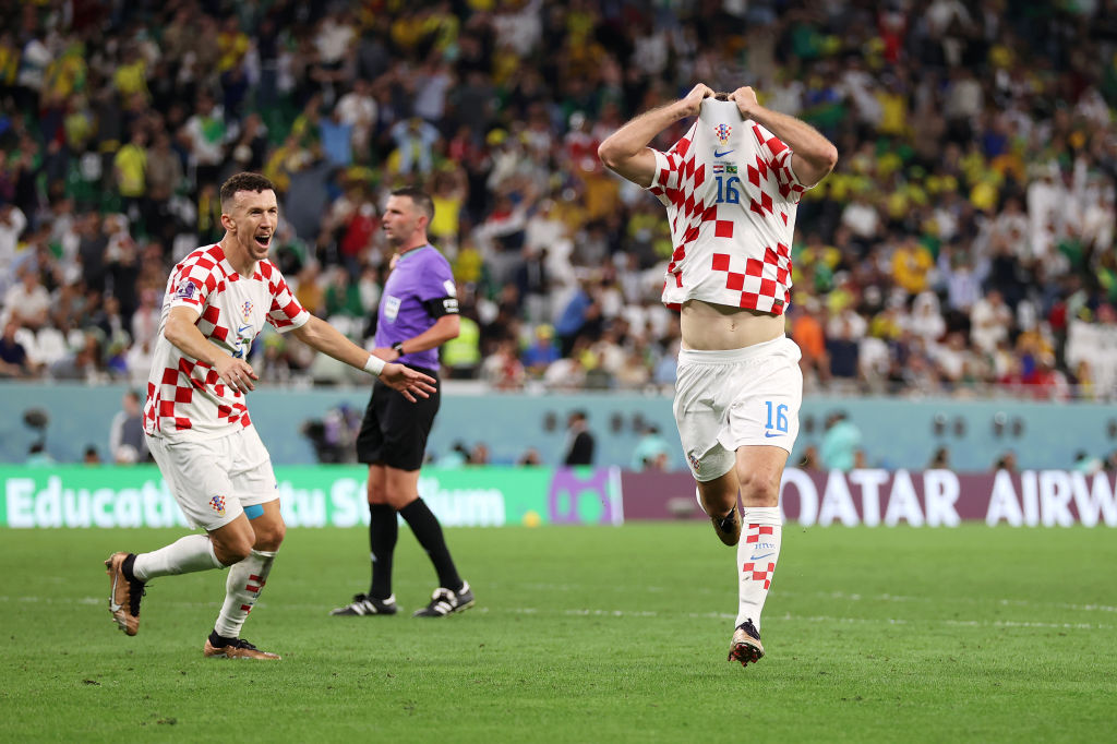 Celebración de Croacia ante Brasil | 