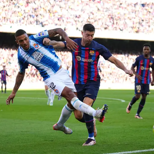 Derbi entre Espanyol y FC Barcelona - Archivo