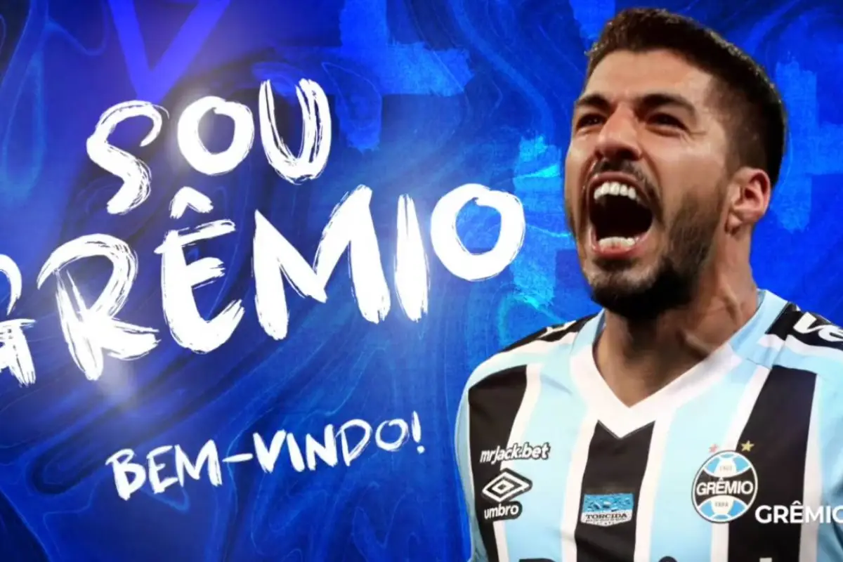 luis suárez ficha por Gremio, 