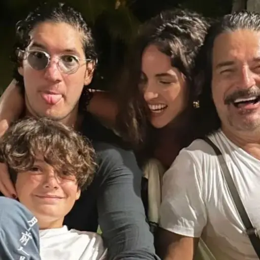 Hijos de Ricardo Arjona Adria Arjona ,