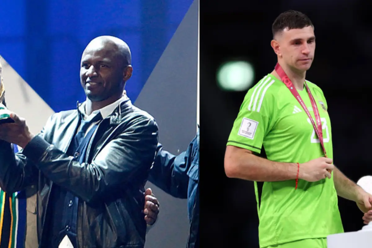 Patrick Vieira también critica la celebración del 'Dibu' Martínez, 