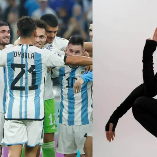 Eva Elfie Selección de Argentina Lionel Messi ,