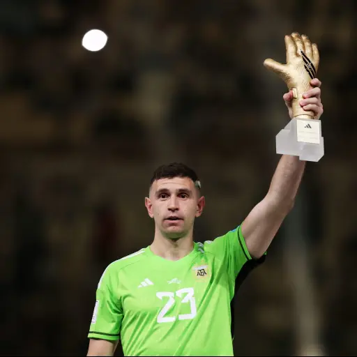 Dibu Martínez, portero argentino - Archivo