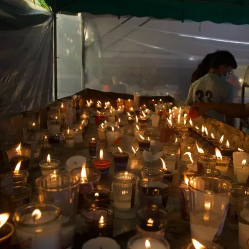 Devoción al Cristo Negro de Esquipulas en la iglesia Esquipulitas. / Foto: Omar Solís