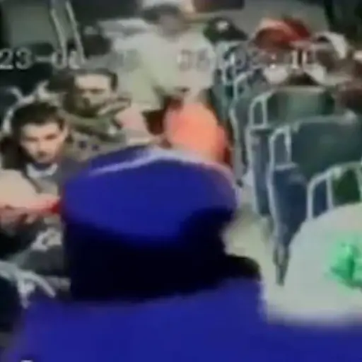 Captan violento asalto en el transporte publico ,