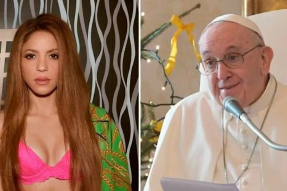 Papa Francisco desata revuelo en Twitter por tiradera de Shakira, 