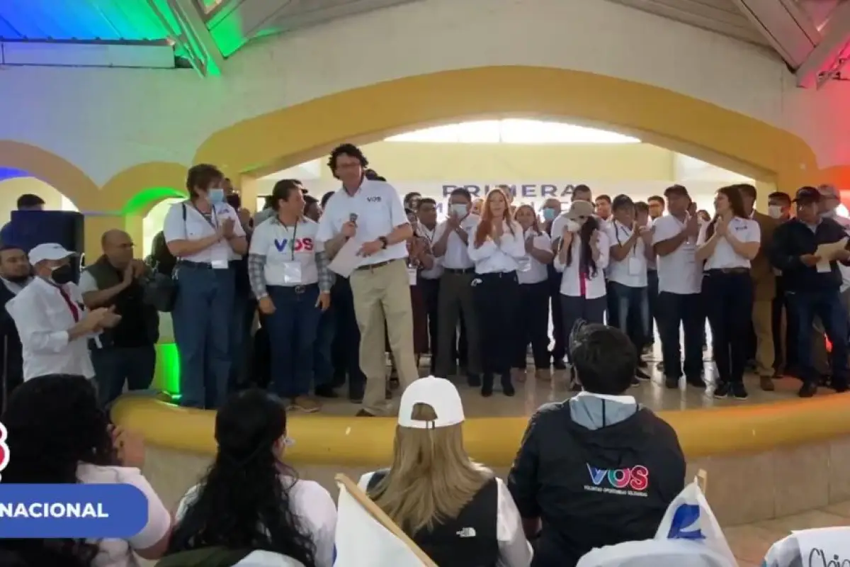 Asamblea del partido político Voluntad, Oportunidad y Solidaridad. / Foto: Captura de pantalla