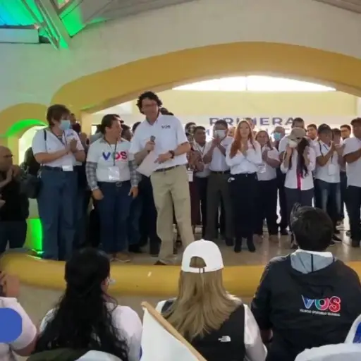 Asamblea del partido político Voluntad, Oportunidad y Solidaridad. / Foto: Captura de pantalla
