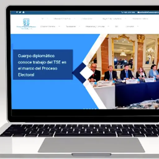 Sitio web del Tribunal Supremo Electoral ,