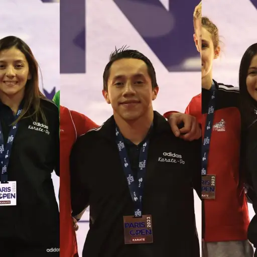 Karatecas guatemaltecos ganan medallas en el abierto de Francia 2023 (1) ,