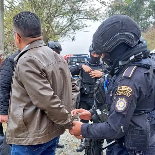 Detienen a extraditable Edwin Francisco Maldonado, alias Pancho. / Foto: PNC