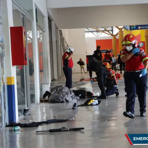 Balacera en la Centra Sur. / Foto: CBM