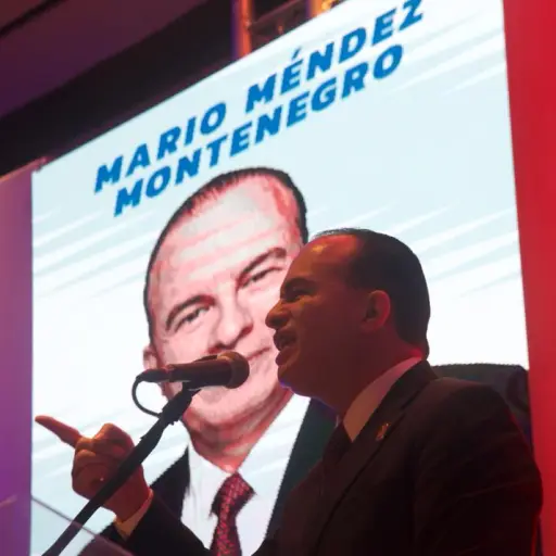 Mario Méndez Montenegro es proclamado como candidato a alcalde capitalino por el partido Vamos. / Foto: Omar Solís