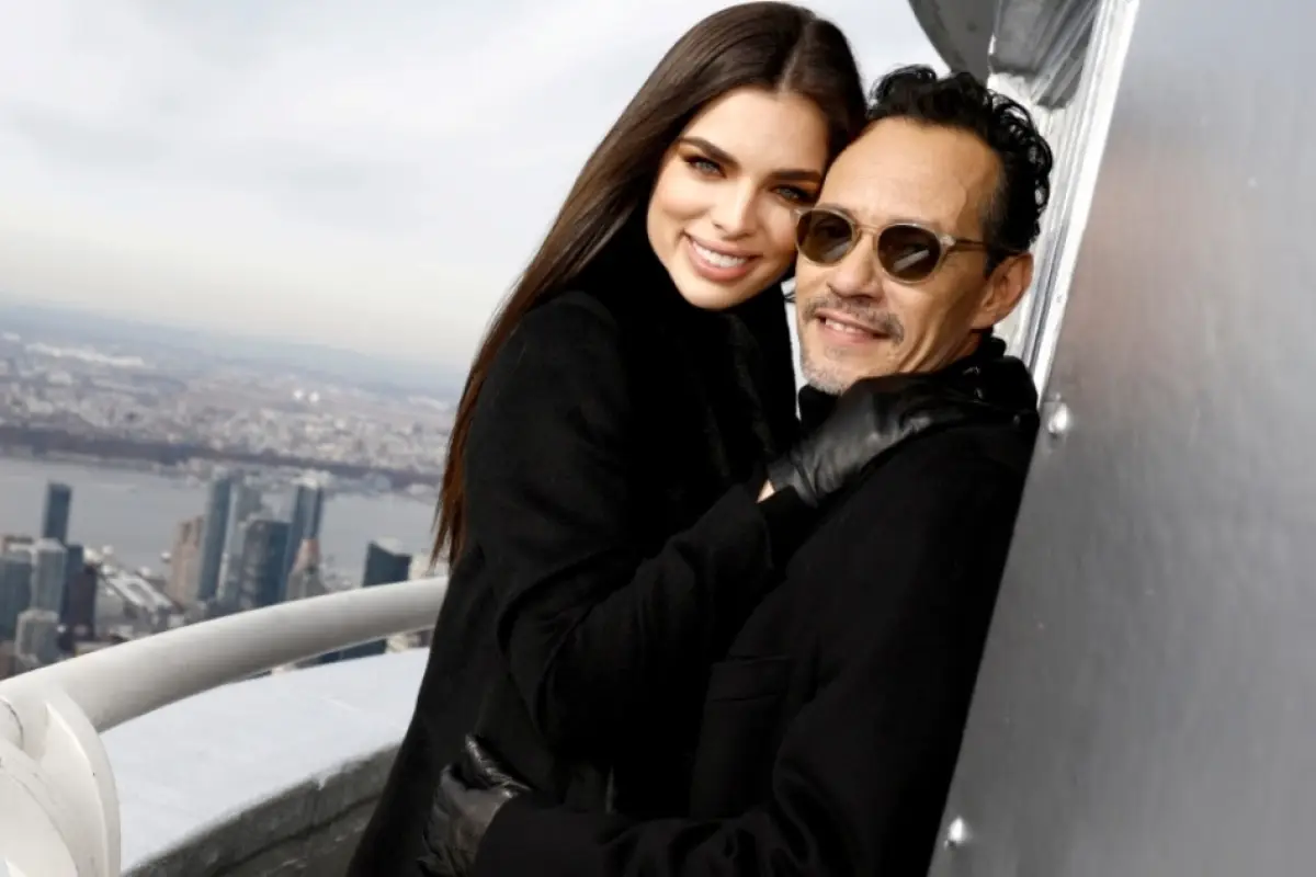 Nadia Ferreira y Marc Anthony, 