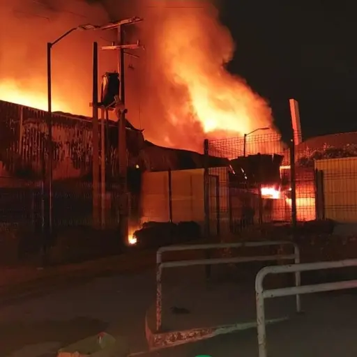 Incendio bodega - febrero 2023 ,