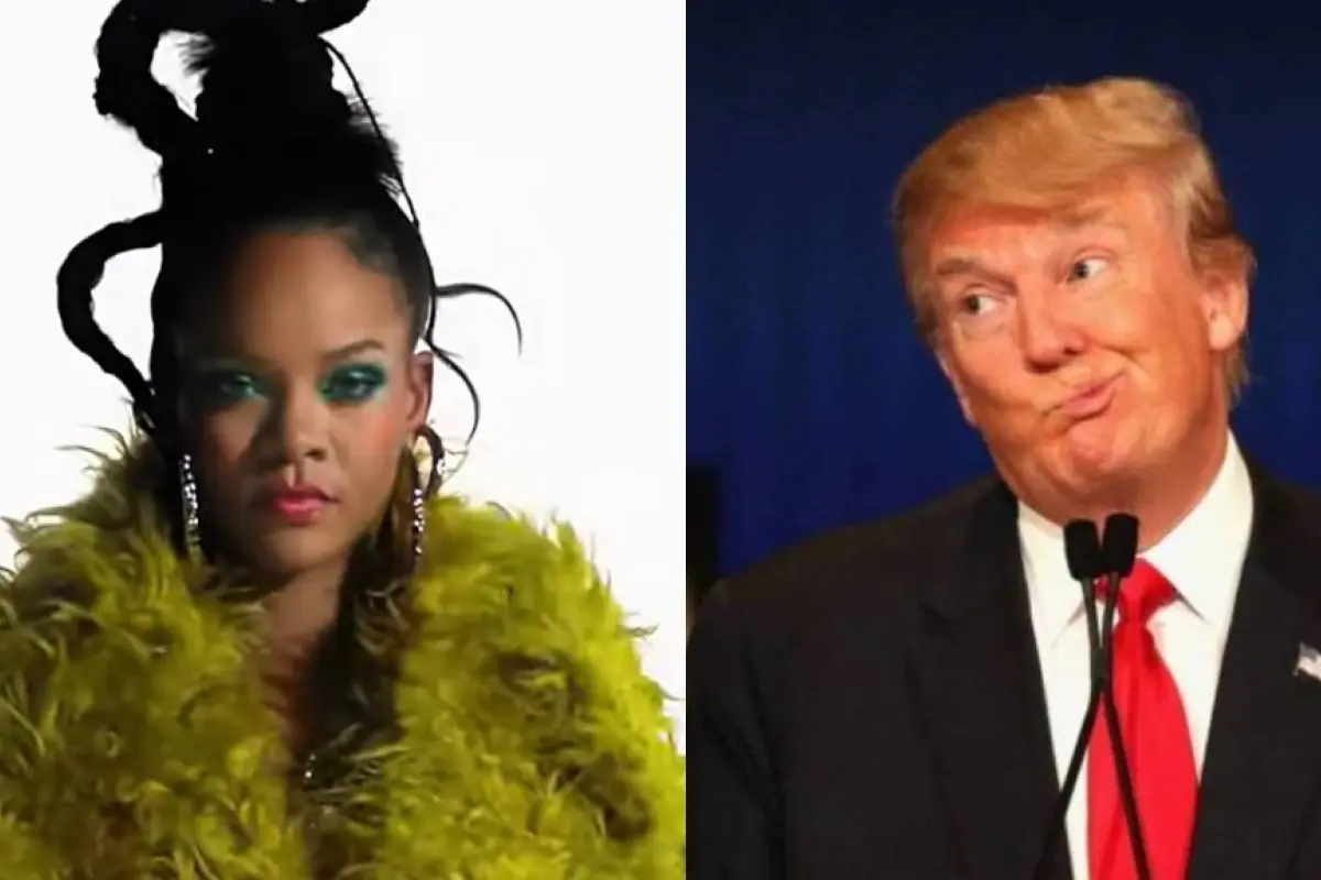 Rihanna Donald Trump Super Bowl, 