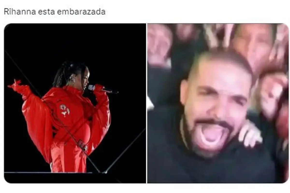 Rihanna Super Bowl embarazo memes, 