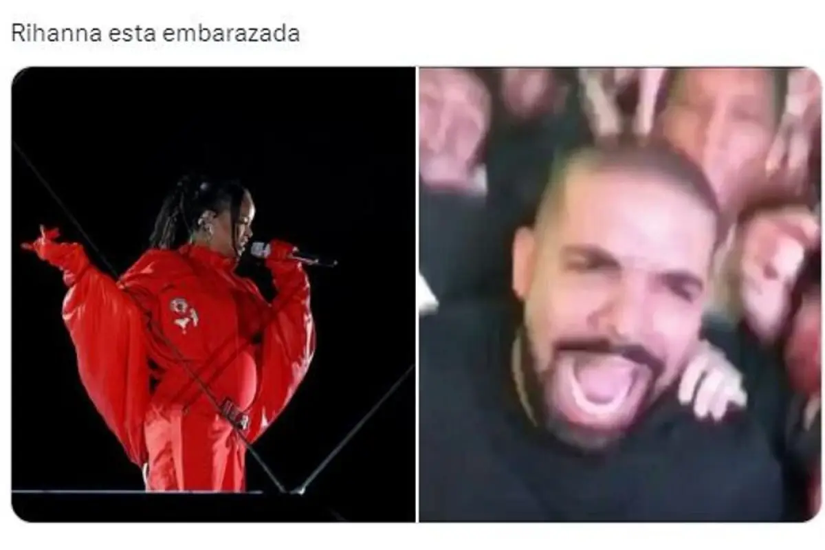 Rihanna Super Bowl embarazo memes, 