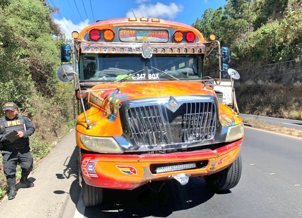 bus extraurbano - accidente interamericana - febrero 2023 | 