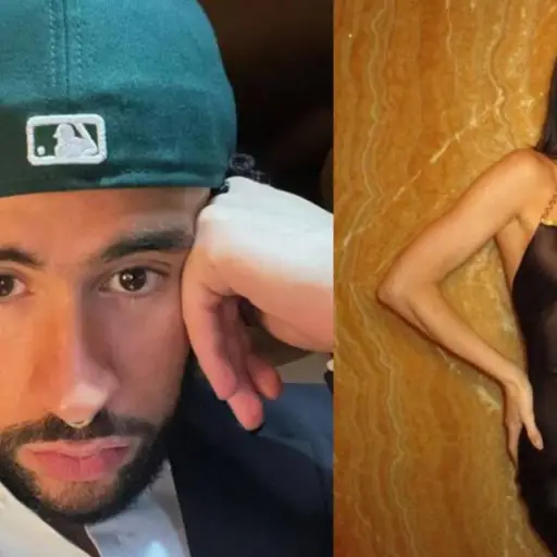 Bad Bunny y Kendall Jenner ,