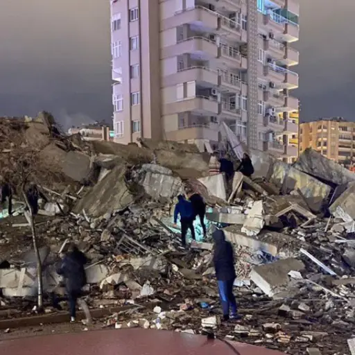 Terremoto en Turquía ,