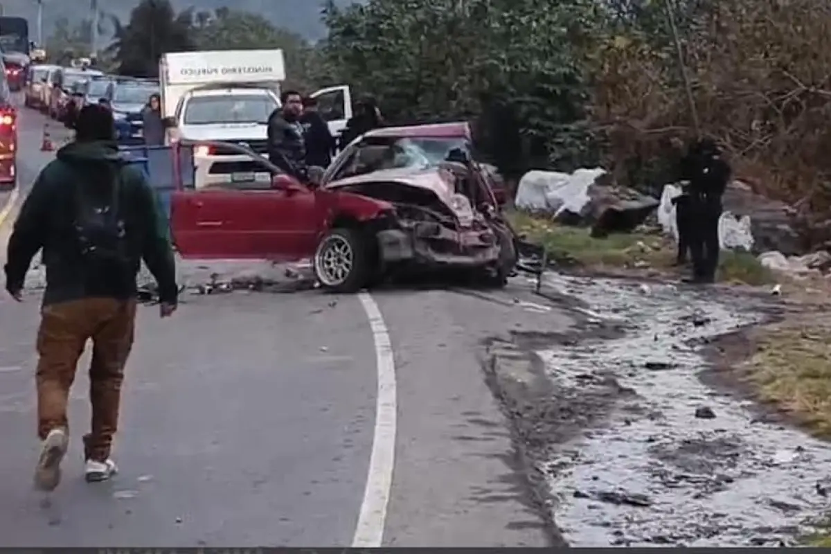 Familia muere en accidente de tránsito en Zunil, Quetzaltenango,, 