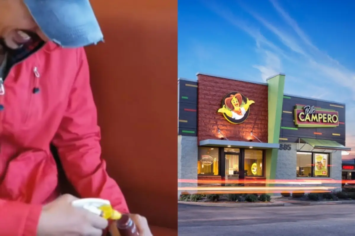 MP se pronuncia video grabado en Pollo Campero, 