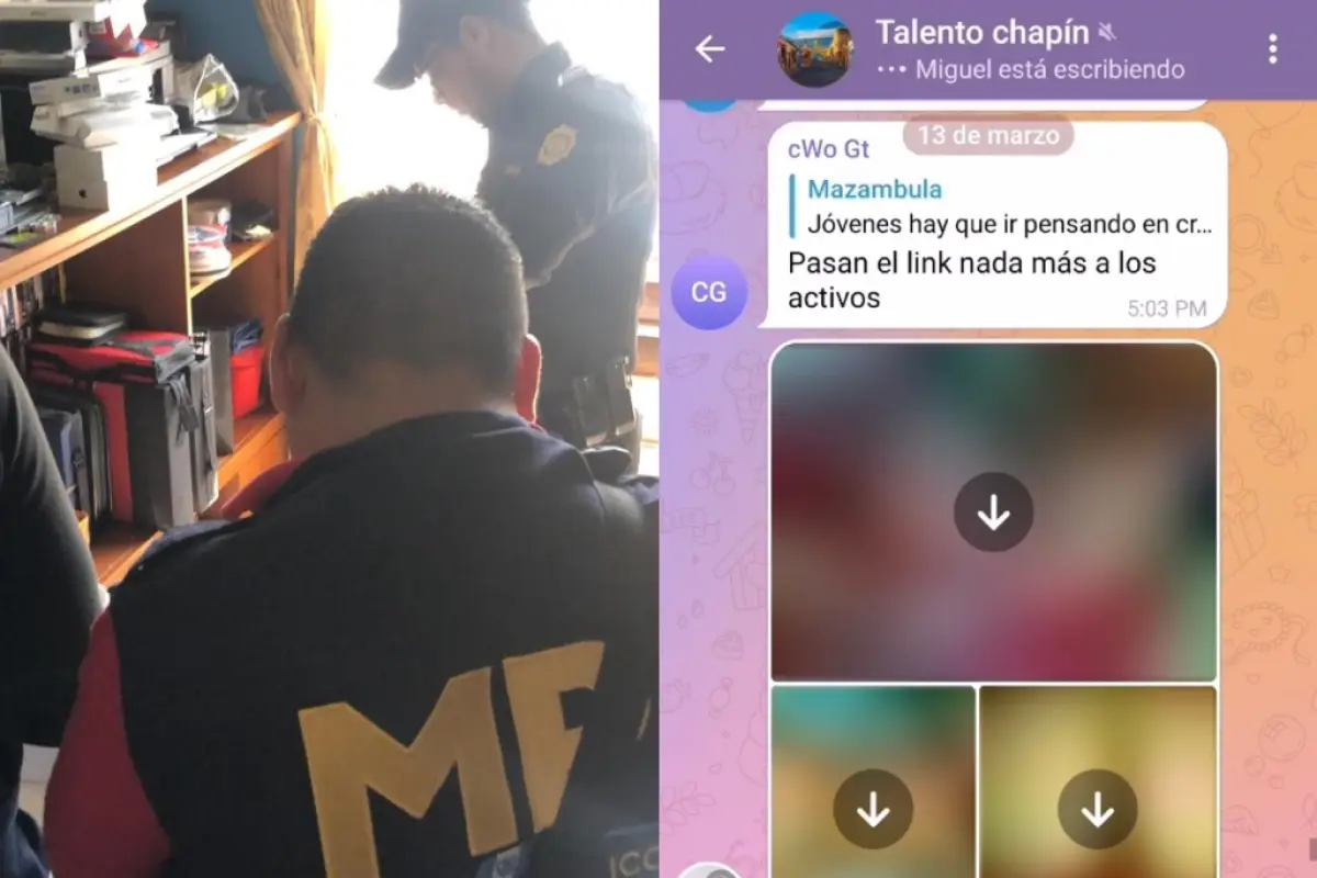 MP acciona por canal de Telegram “Talento Chapín_, 