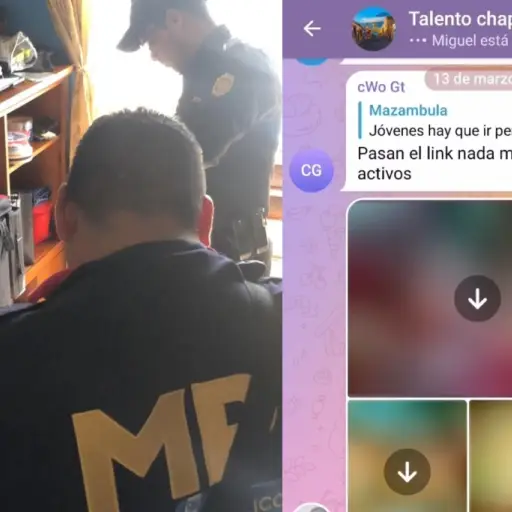 MP acciona por canal de Telegram Talento Chapin_ ,