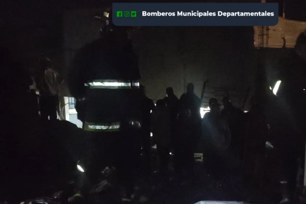 Foto: Bomberos Municipales Departamentales