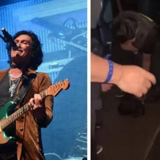 Caifanes agresiones concierto ,