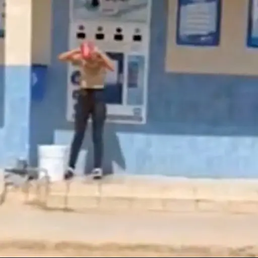 Captura de pantalla de video  de TikTok. 