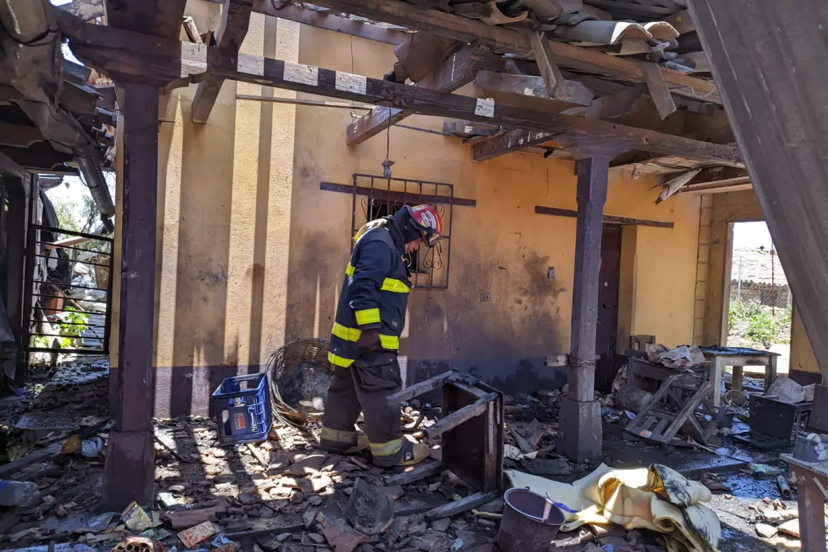 Foto: Bomberos Municipales Departamentales