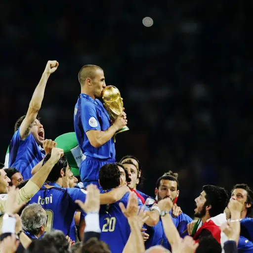 Imagen de archivo de Italia consagrándose campeón en el Mundial del 2006 - Archivo