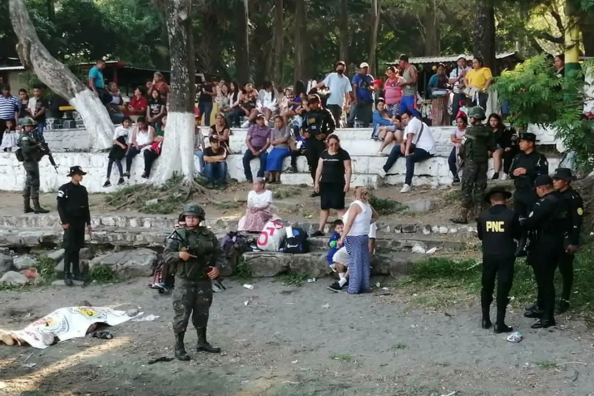 ahogado en lago amatitlán, 