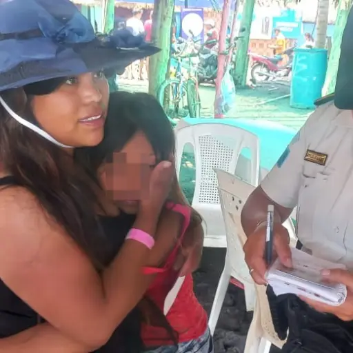 niños perdidos puerto san josé - 8 de abril 2023 ,